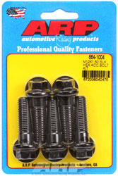 Click for a larger picture of ARP M12 x 1.50 x 40 Hex Head Black Oxide Bolt, 5-Pack