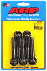 Click for a larger picture of ARP M12 x 1.50 x 60 Hex Head Black Oxide Bolt, 5-Pack
