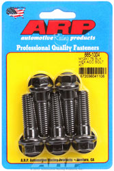 Click for a larger picture of ARP M12 x 1.75 x 40 Hex Head Black Oxide Bolt, 5-Pack
