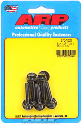 Click for a larger picture of ARP M6 x 1.00 x 25 12-Point Head Black Oxide Bolt, 5-Pack