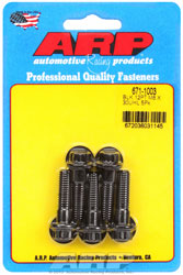 Click for a larger picture of ARP M8 x 1.25 x 30 12-Point Head Black Oxide Bolt, 5 Pack
