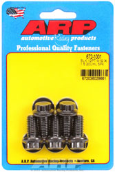 Click for a larger picture of ARP M10 x 1.50 x 20 12 Point Head Black Oxide Bolt, 5-Pack