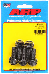 Click for a larger picture of ARP M10 x 1.50 x 25 12 Point Head Black Oxide Bolt, 5-Pack
