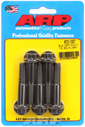 Click for a larger picture of ARP M10 x 1.50 x 50 12 Point Head Black Oxide Bolt, 5-Pack
