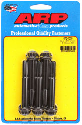 Click for a larger picture of ARP M10 x 1.50 x 70 12 Point Head Black Oxide Bolt, 5-Pack