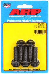 Click for a larger picture of ARP M10 x 1.25 x 30 12 Point Head Black Oxide Bolt, 5-Pack