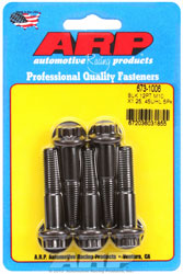 Click for a larger picture of ARP M10 x 1.25 x 45 12 Point Head Black Oxide Bolt, 5-Pack
