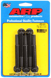 Click for a larger picture of ARP M10 x 1.25 x 80 12 Point Head Black Oxide Bolt, 5-Pack