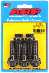 Click for a larger picture of ARP M12 x 1.50 x 40 12-Point Head Black Oxide Bolt, 5-Pack