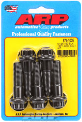 Click for a larger picture of ARP M12 x 1.50 x 45 12-Point Head Black Oxide Bolt, 5-Pack