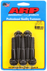 Click for a larger picture of ARP M12 x 1.50 x 60 12-Point Head Black Oxide Bolt, 5-Pack