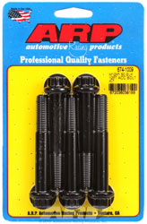 Click for a larger picture of ARP M12 x 1.50 x 80 12-Point Head Black Oxide Bolt, 5-Pack