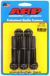 Click for a larger picture of ARP M12 x 1.75 x 70 12-Point Head Black Oxide Bolt, 5-Pack