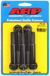 Click for a larger picture of ARP M12 x 1.75 x 80 12-Point Head Black Oxide Bolt, 5-Pack