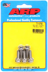 Click for a larger picture of ARP 1/4-28 x .750 Stainless Steel Bolt, 12 Point Head, 5pk