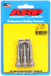 Click for a larger picture of ARP 1/4-28 x 1.500 Stainless Steel Bolt, 12 Point Head, 5pk