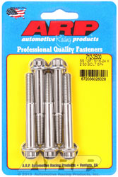 Click for a larger picture of ARP 5/16-24 x 2.500 Stainless Steel Bolt, 12 Point Head, 5pk