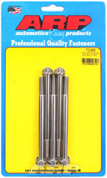 Click for a larger picture of ARP 5/16-24 x 4.500 Stainless Steel Bolt, 12 Point Head, 5pk