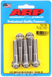 Click for a larger picture of ARP 3/8-24 x 1.750 Stainless Steel Bolt, 3/8" 12pt Head, 5pk