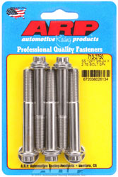 Click for a larger picture of ARP 3/8-24 x 2.750 Stainless Steel Bolt, 3/8" 12pt Head, 5pk