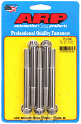 Click for a larger picture of ARP 3/8-24 x 3.500 Stainless Steel Bolt, 3/8" 12pt Head, 5pk