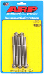 Click for a larger picture of ARP 3/8-24 x 3.750 Stainless Steel Bolt, 3/8" 12pt Head, 5pk