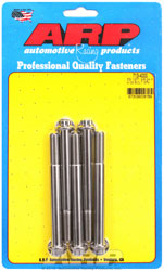 Click for a larger picture of ARP 3/8-24 x 4.000 Stainless Steel Bolt, 3/8" 12pt Head, 5pk