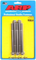 Click for a larger picture of ARP 3/8-24 x 4.750 Stainless Steel Bolt, 3/8" 12pt Head, 5pk