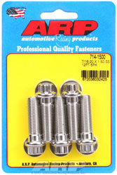 Click for a larger picture of ARP 7/16-20 x 1.500 Stainless Bolt, 7/16" 12-Pt Head, 5-pk