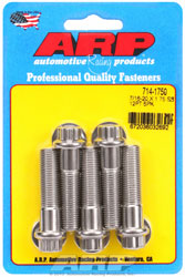 Click for a larger picture of ARP 7/16-20 x 1.750 Stainless Bolt, 7/16" 12-Pt Head, 5-pk