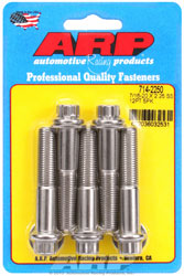 Click for a larger picture of ARP 7/16-20 x 2.250 Stainless Bolt, 7/16" 12-Pt Head, 5-pk