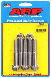 Click for a larger picture of ARP 7/16-20 x 2.500 Stainless Bolt, 7/16" 12-Pt Head, 5-pk