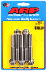 Click for a larger picture of ARP 7/16-20 x 2.750 Stainless Bolt, 7/16" 12-Pt Head, 5-pk