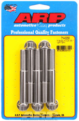 Click for a larger picture of ARP 7/16-20 x 3.250 Stainless Bolt, 7/16" 12-Pt Head, 5-pk
