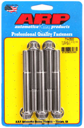 Click for a larger picture of ARP 7/16-20 x 3.500 Stainless Bolt, 7/16" 12-Pt Head, 5-pk