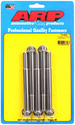 Click for a larger picture of ARP 7/16-20 x 4.500 Stainless Bolt, 7/16" 12-Pt Head, 5-pk