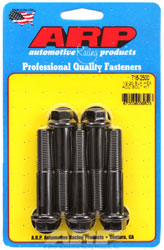 Click for a larger picture of ARP 1/2-20 x 2.500 Black Oxide Bolt, Hex Head, 5-Pack