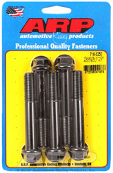 Click for a larger picture of ARP 1/2-20 x 3.250 Black Oxide Bolt, Hex Head, 5-Pack