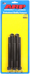 Click for a larger picture of ARP 1/2-20 x 6.000 Black Oxide Bolt, Hex Head, 5-Pack