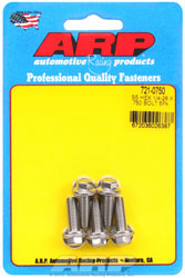 Click for a larger picture of ARP 1/4-28 x .750 Stainless Steel Bolt, Hex Head, 5-pk