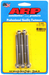 Click for a larger picture of ARP 1/4-28 x 3.000 Stainless Steel Bolt, Hex Head, 5-pk