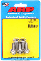 Click for a larger picture of ARP 5/16-24 x .750 Stainless Steel Bolt, Hex Head, 5pk