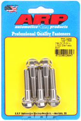 Click for a larger picture of ARP 5/16-24 x 1.500 Stainless Steel Bolt, Hex Head, 5pk