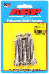 Click for a larger picture of ARP 5/16-24 x 1.750 Stainless Steel Bolt, Hex Head, 5pk