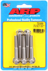 Click for a larger picture of ARP 5/16-24 x 2.000 Stainless Steel Bolt, Hex Head, 5pk