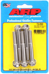Click for a larger picture of ARP 5/16-24 x 2.500 Stainless Steel Bolt, Hex Head, 5pk