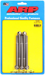 Click for a larger picture of ARP 5/16-24 x 4.000 Stainless Steel Bolt, Hex Head, 5pk
