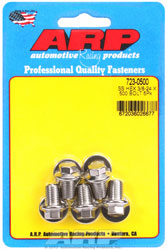 Click for a larger picture of ARP 3/8-24 x .500 Stainless Steel Bolt, 3/8" Hex Head, 5-pk
