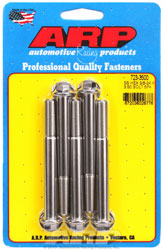 Click for a larger picture of ARP 3/8-24 x 3.500 Stainless Steel Bolt, 3/8" Hex Head, 5-pk