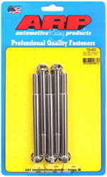 Click for a larger picture of ARP 3/8-24 x 4.500 Stainless Steel Bolt, 3/8" Hex Head, 5-pk